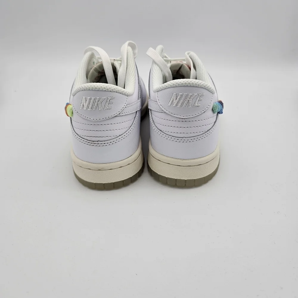 Nike Dunk Low GS 'Rainbow Lace Swoosh' Size 6Y